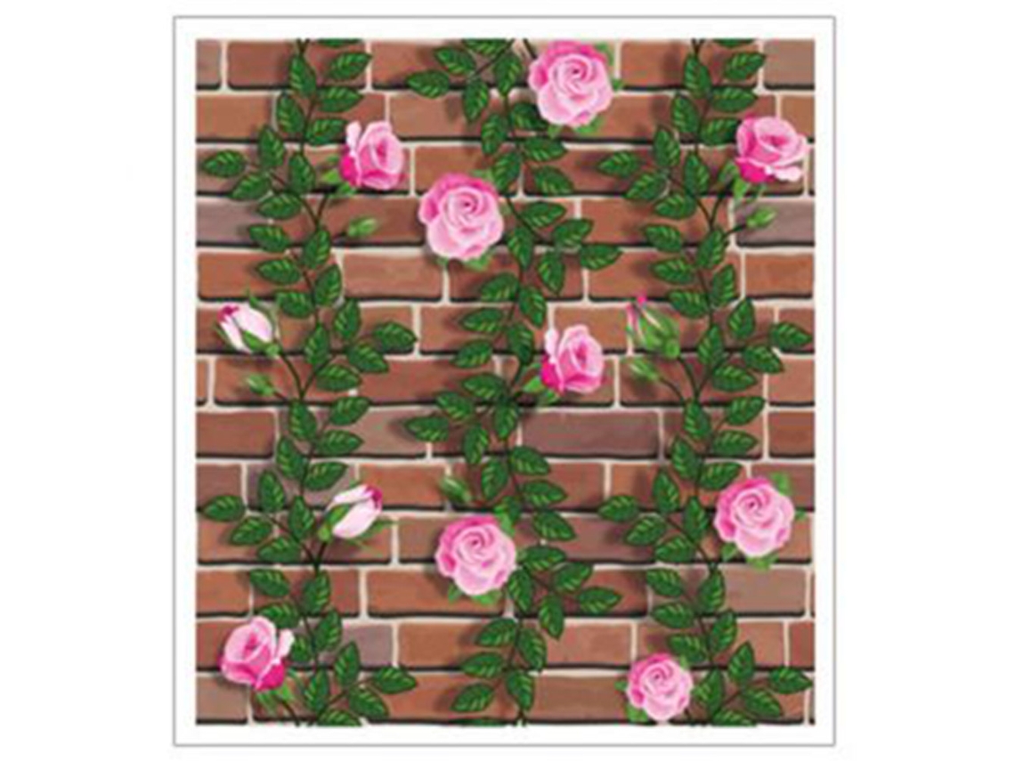 Vinilo decorativo de pared Baok Rose para dormitorio y sala de estar, decoración moderna e innovadora.