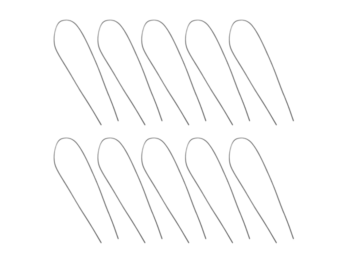 10 unidades de alambre de tungsteno gris de alta temperatura. Slowmoose