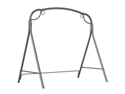 Soporte Metálico Para Columpio, Estructura Robusta Para Jardín, 172x126x170 Cm, Bronce.