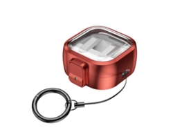 Funda Para Samsung Buds4/4pro, Carcasa Blanda, Protección Completa (rojo) Czhhmart