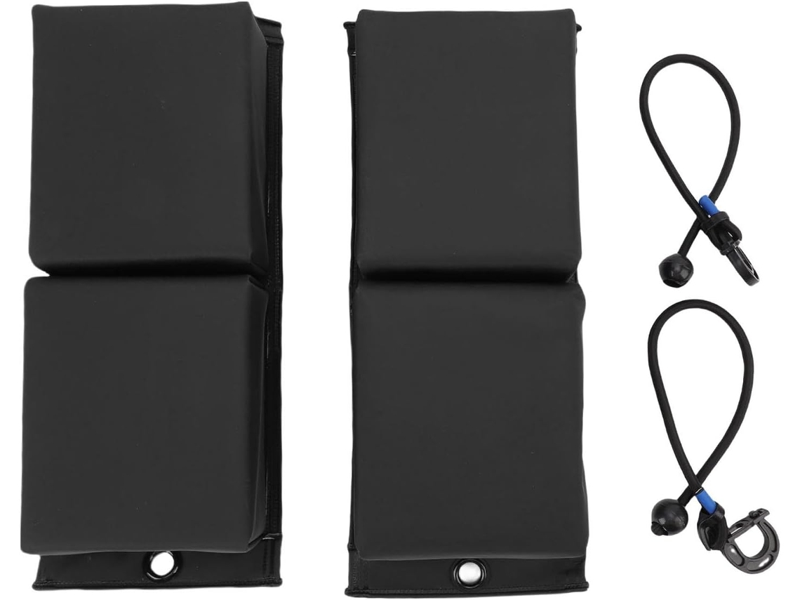2pcs Pwc Brokers - 18,5 Pouces De Pare-chocs À Cordon Élastique, Protección Anti-impacto Universal