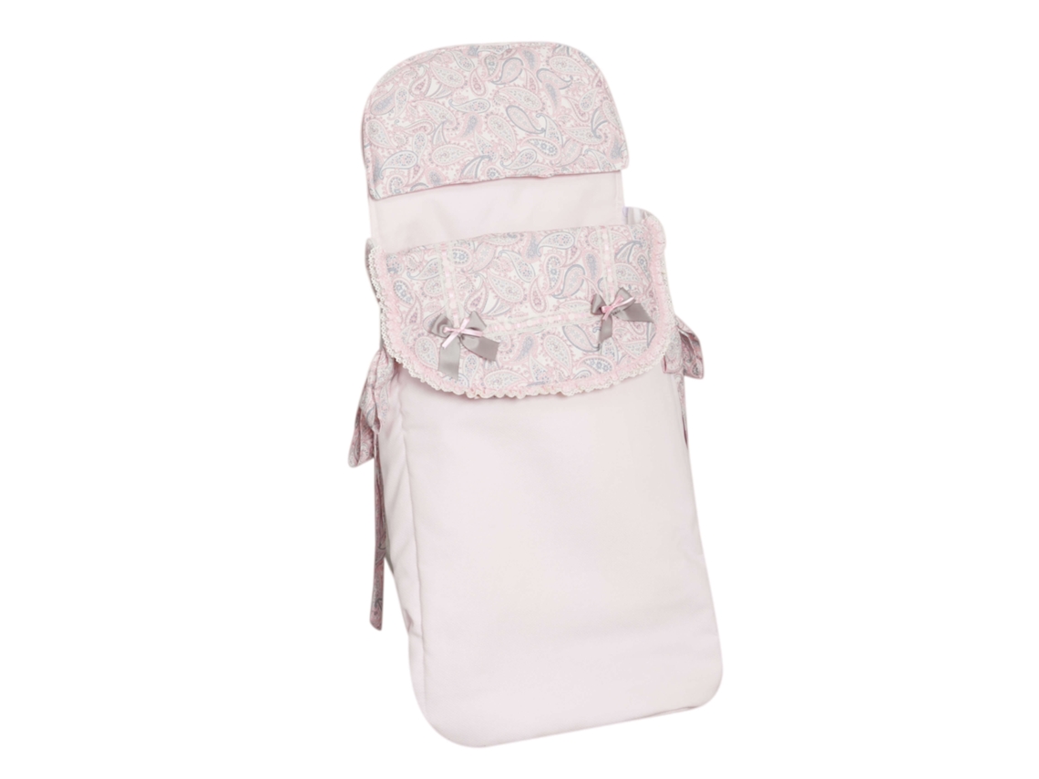 Saco bebé 3 usos Caramelo Rosa