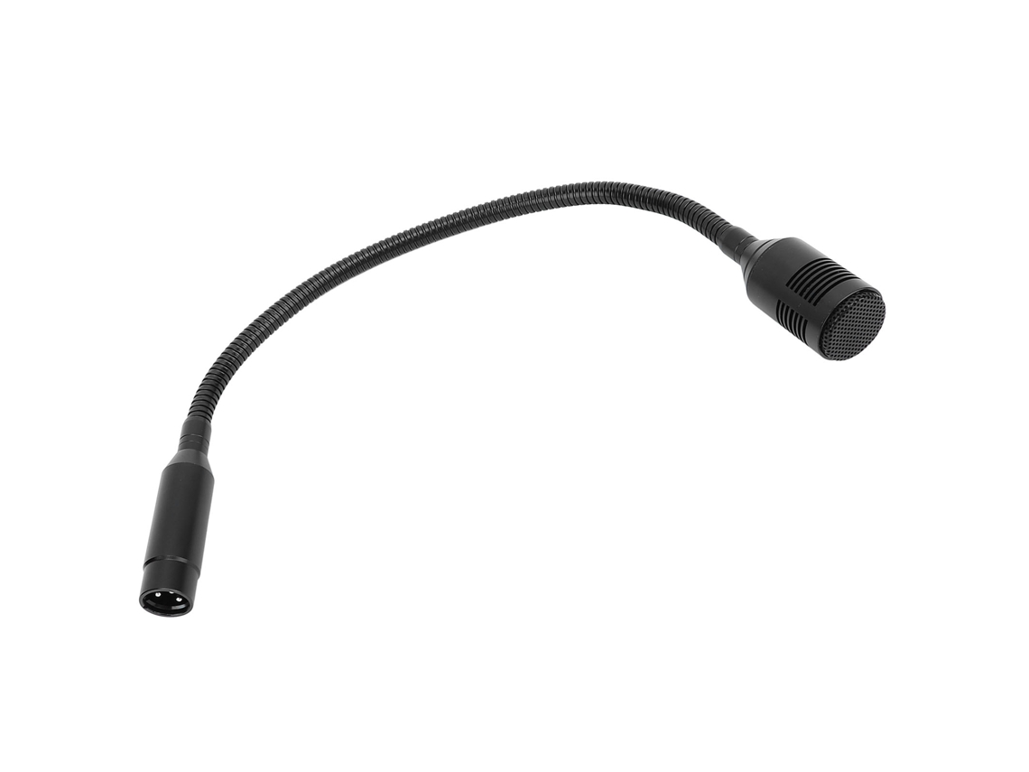 Micrófono con cabezal de cisne para podio y conferencias, micrófono Palo flexible