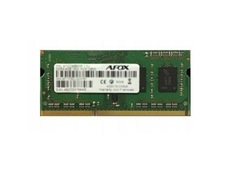 Memória Ram AFOX Afsd38Ak1P Ddr3 8 Gb