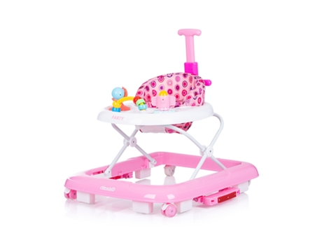 Andador Rosa Party 4 En 1 CHIPOLINO
