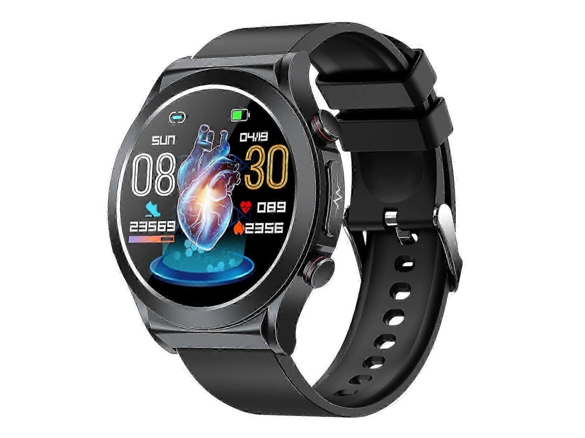 Reloj inteligente deportivo Tk21p de 1,39 pulgadas con ECG, frecuencia cardíaca, fisioterapia y monitor de glucosa en sangre Ly Ebike