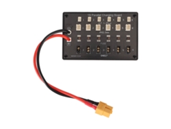 Placa De Carga Paralela De 6 Canales Para Baterías Con Conectores Jst Ph2.0mm Y Jst1.25mm
