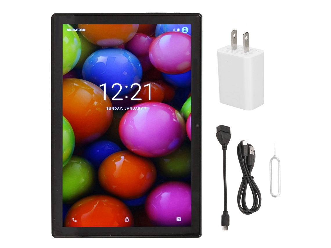 Tableta Android 11 de 10.1 pulgadas, 8 núcleos, wifi 5G, cámara dual, color verde claro dorado