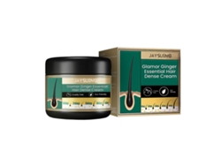 Crema con aceite esencial de jengibre para fortalecer las raíces del cabello.