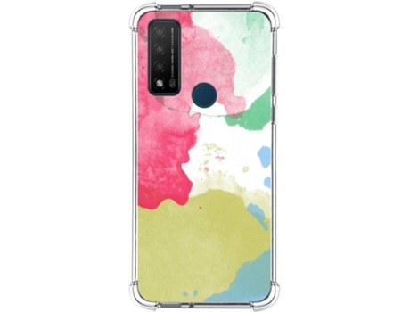Carcasa TCL 20 R 5G TUMUNDOSMARTPHONE Acuarela 02 Multicolor