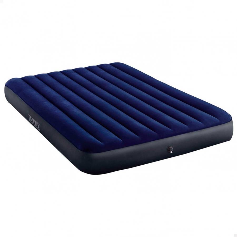 Colchón Hinchable INTEX 64759 Azul (152x203x25cm)