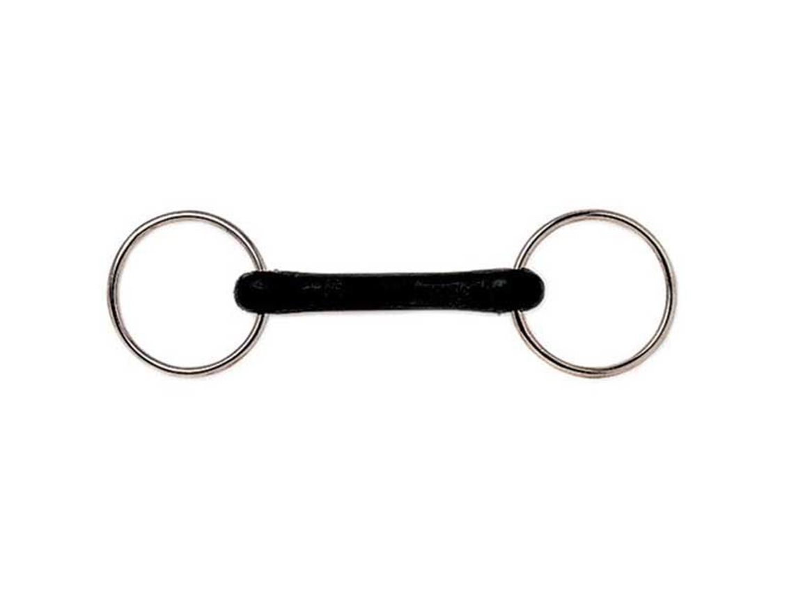 Snaffle de Borracha Macia Mullen Prateado 12.5 Cmsefton