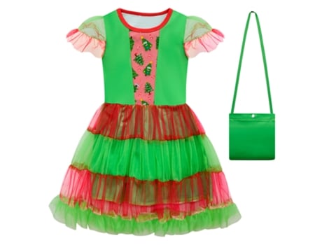 Disfraces navideños cosplay vestido infantil set 140