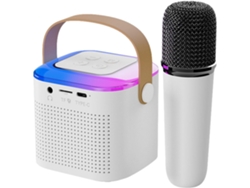 Máquina De Karaoke Para Adultos Con Altavoz Y Micrófono Con Cable Para Cantar En Casa.