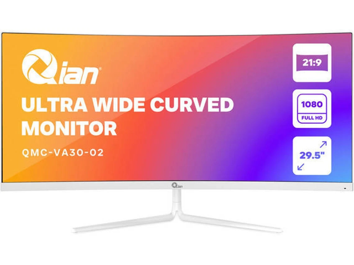 Monitor Curvo QIAN Ultra Wide 30” 1080P 200Hz