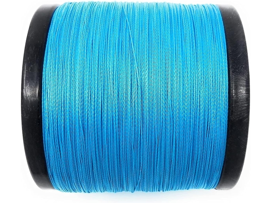 Hilo De Pesca Grfit 4 Hilos, Trenzado Pe, 18-88 Lb, Multifilamento Súper Duradero Y Suave (color: Azul, Tam...