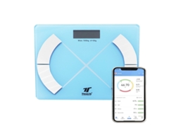 Báscula de Baño Bluetooth múltiples mediciones App para iOS y Android TH-BD122 La Báscula de Baño THULOS con Bluetooth te ofrece múltiples mediciones
