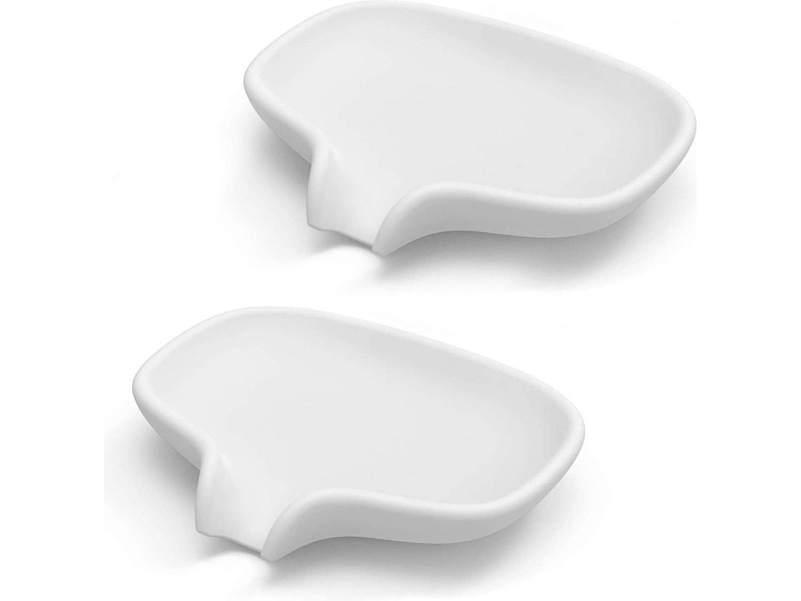 Jabonera Accesorios de Baño Ducha Silicona Duradera MDUG (13x9.5x2.5 cm)