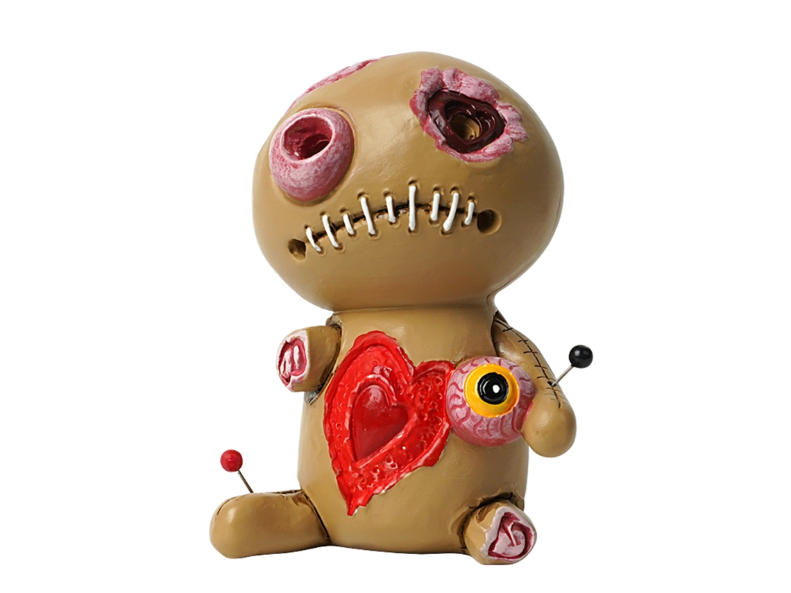 Adorno de muñeco vudú (con pulverizador, maldición)