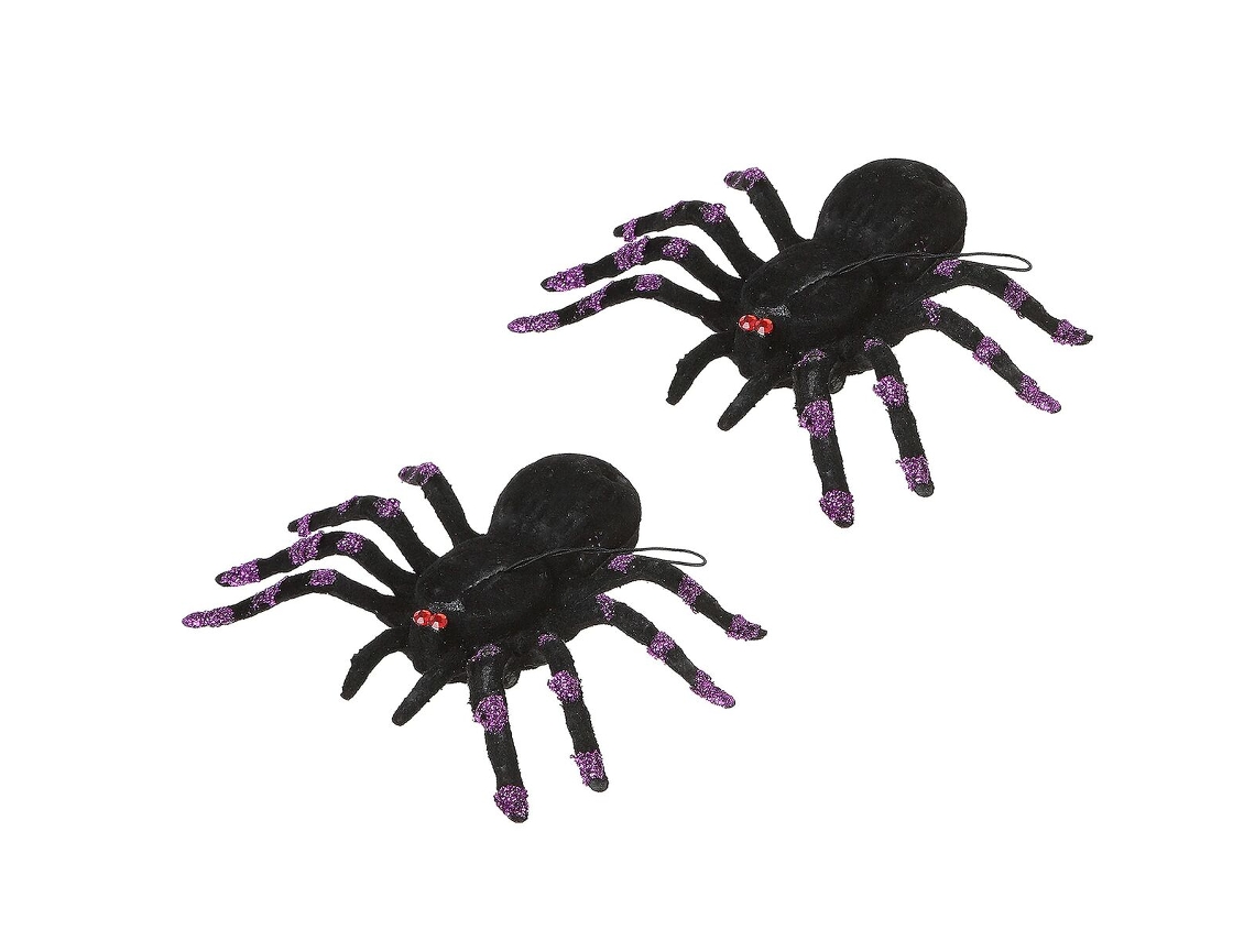 Araña Halloween 2 Unidades