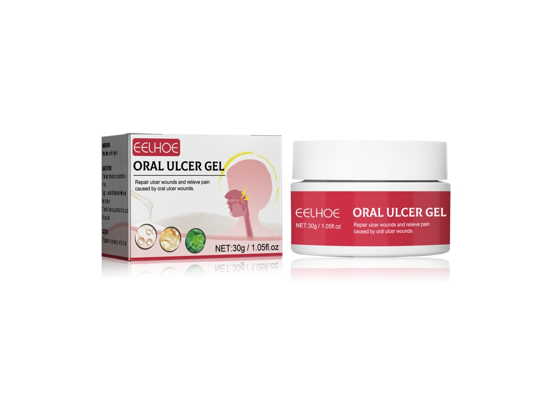 El gel reparador bucal Eelhoe alivia el dolor de encías.