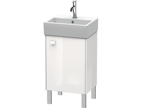Mueble DURAVIT Brioso bajo mesada 43.4.0 x 33.9 cm 1 puerta con bisagra a la derecha 1 balda de cristal para lavabo Vero Air 072445