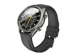Reloj inteligente con pantalla AMOLED de 1,43 pulgadas, recordatorio de salud femenina, resistente al agua IP68, chat GPT Yizhood (negro)