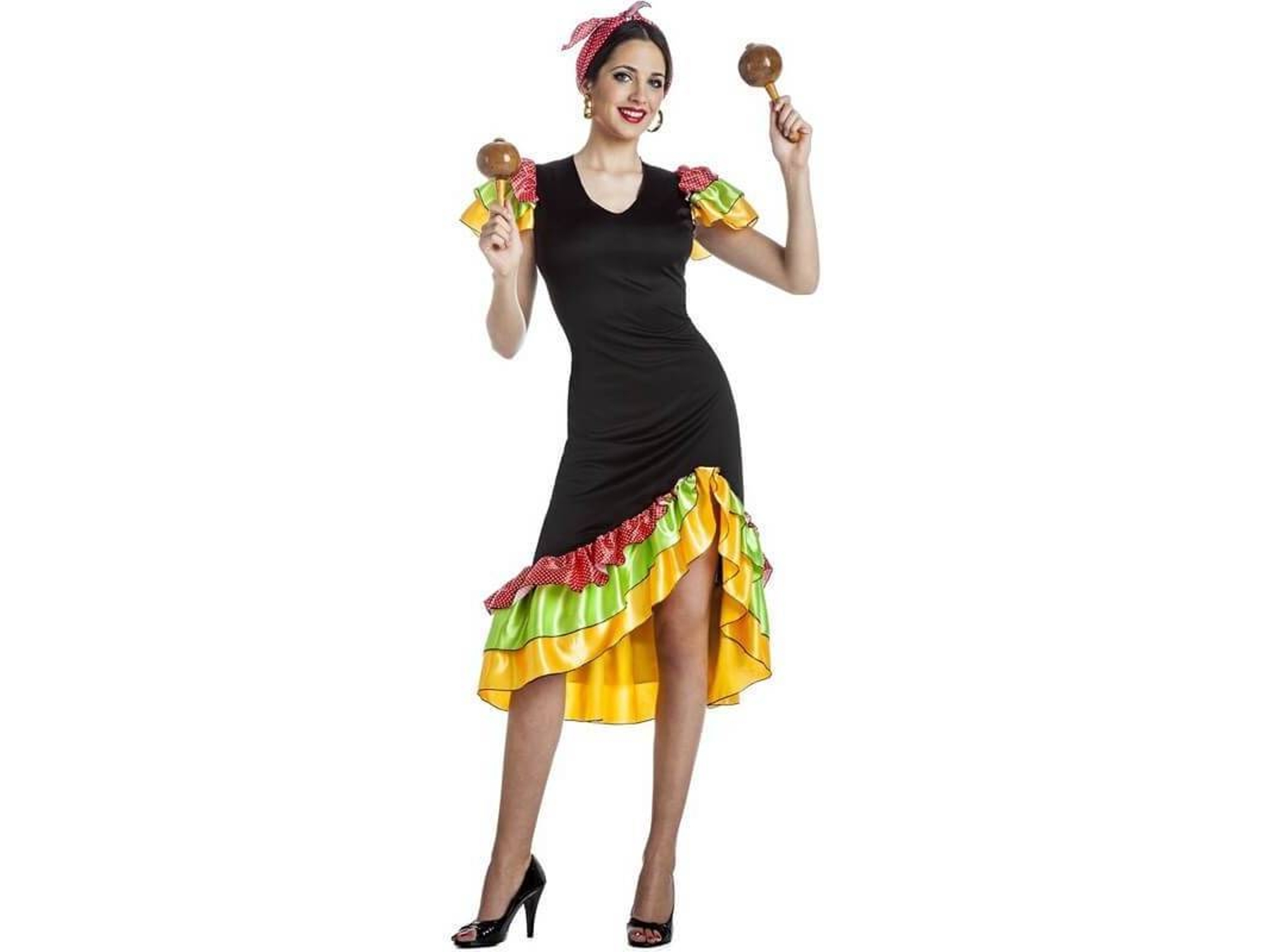 Disfraz de Mujer DISFRAZZES Rumbera (Talla: S)