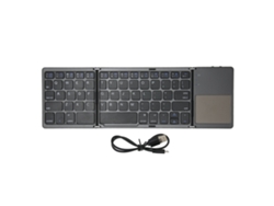 Teclado Bt Plegable Ultrafino Portátil Para Viajes
