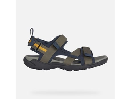 Sandalias GEOX Terreno Grip B Text Dbk Militar Piel Verde (44)