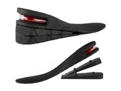 Plantillas Elevadoras De Altura Para Hombre Y Mujer, 3 Capas De 6 Cm, Invisible Air, Ajustables Y Cómodas.