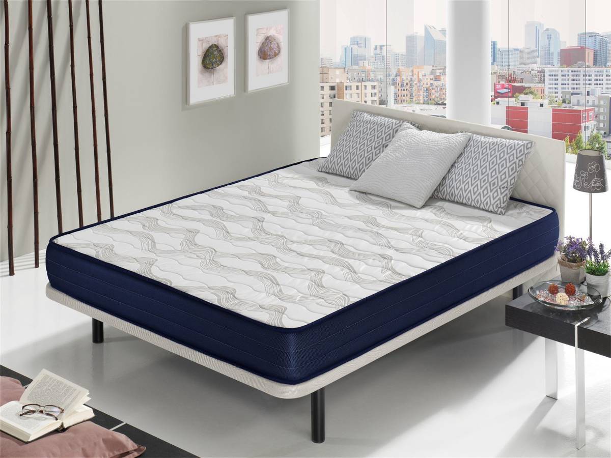 Colchon 80x160 Air latex altura 18 cm refuerzo lumbar de juvenil dormissimo montessori draco espuma 80 160