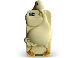 Funda iPhone 4, 4s MOSCHINO Goose Luisa Marrón