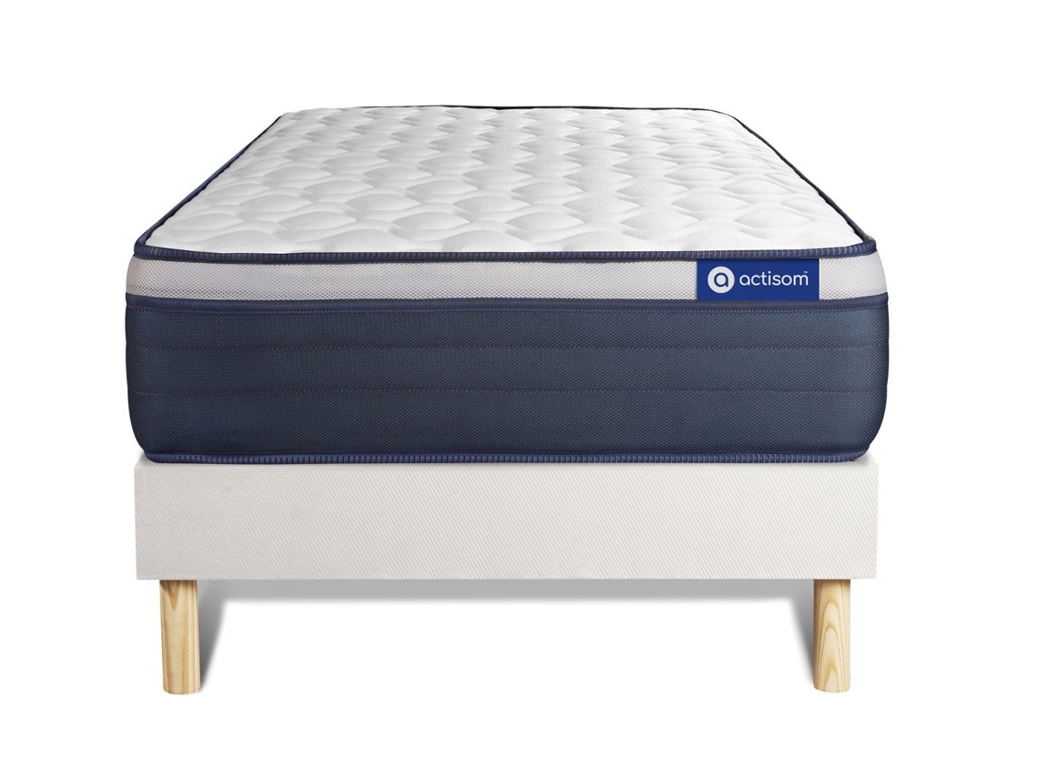 Canapé de Matrimonio Actiflex Altura ACTISOM Espuma con memoria Blanco (80x190)
