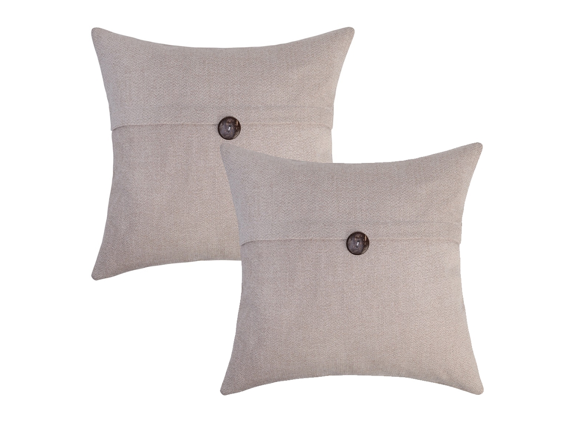 2 Fundas De Cojín Vintage, Azul Marino, 45x45 Cm