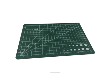 Tapete de tela de PVC de doble cara con arte verde A5 INF