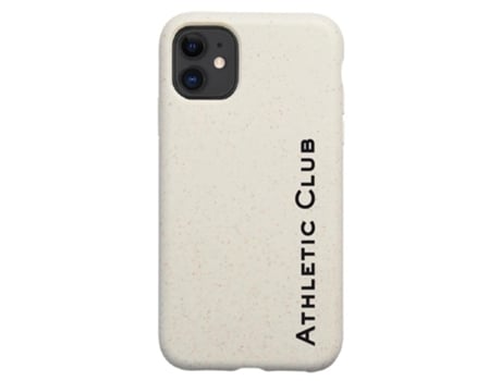 Funda Móvil Oficial Athletic Club Compostable Base para iPhone 11 PHONECASES3D Blanco