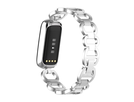 Correa de acero inoxidable para Fitbit Luxe/Special Edition - plata
