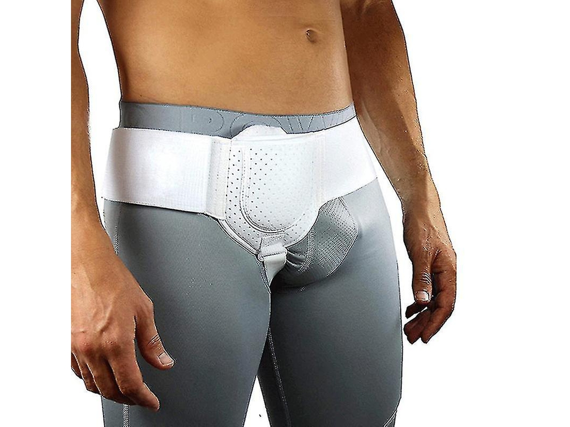 Cinta de suporte para hérnia inguinal esportiva, alívio da dor e recuperação, ajustável, Hfmqv Tw
