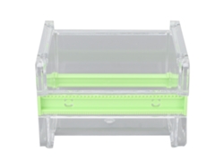 Cortador De Cinta Transparente, Dispensador Visible Para El Hogar, La Escuela Y La Oficina, Rollo De Cinta Verde