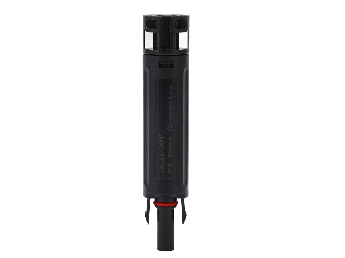 Conector De Fusible En Línea Pv Ppo Ip68 1000v 10a Terminal De Cobre Puro Galvanizado