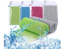 MEOIRUERY Toallas refrescantes de microfibra, un compañero revitalizante para el verano, con estructura de malla transpirable para un enfriamiento instantáneo, 