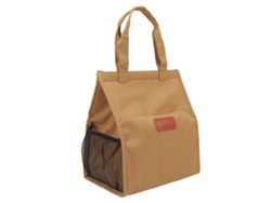 Bolsa De Almuerzo Portátil, Impermeable Y Aislada Con Película De Aluminio Para Viajes, Trabajo, Escuela, Picnic, Color Caqui.