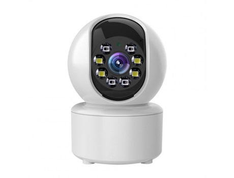 A10 1080P HD Wifi Cámara de vigilancia Visión nocturna Seguimiento automático del cuerpo Zoom digital Video Monitor de seguridad Blanco
