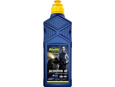 Aceite para motos de 4 tiempos PUTOLINE 5W-40 Scooter