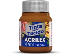 Tinta de Tela Mate Acrilex Chocolate (04140/814 37ml)