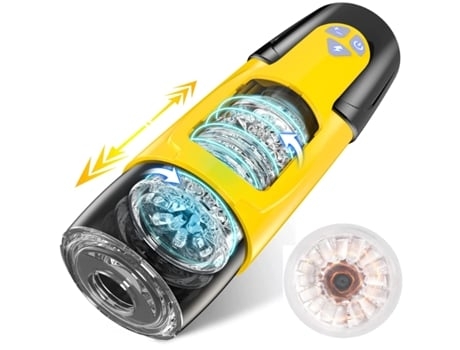 Masturbador TURMIN Fj2208022Zzh Amarillo