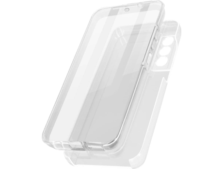 Funda Samsung Galaxy S21 FE AVIZAR Trasera y Delantera (Transparente)