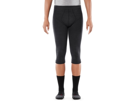 Leggins para Hombre FALKE Wool-Tech Negro para Fitness (M)