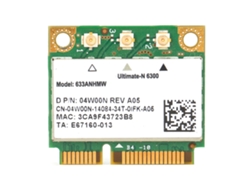 Tarjeta de red Intel 6300 de doble banda 2,4/5 GHz YHL | SIN MARCA